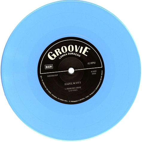 Hazel Scott - O Primeiro Amor Blue Vinyl Edition