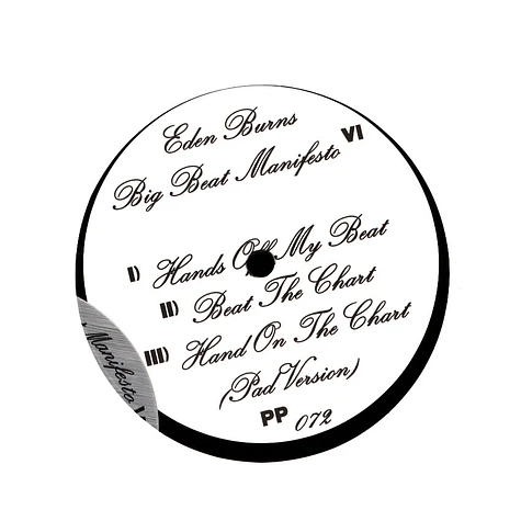 Eden Burns - Big Beat Manifesto Volume Vi