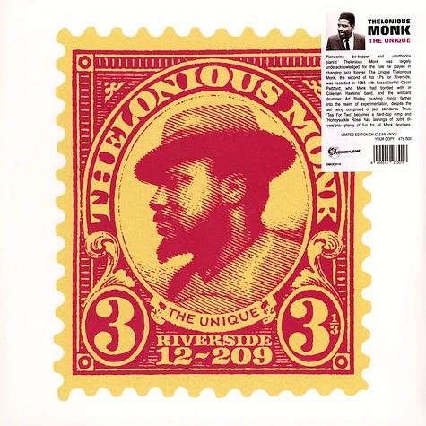 Thelonious Monk - The Unique Clear Vinyl Edtion