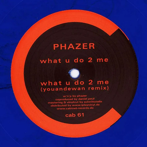 Phazer - Tanzbein Blue Vinyl Edition