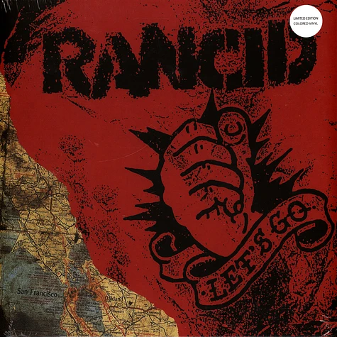 Rancid - Let's Go Milky Clear & Black Galaxy Colored Vinyl Edition