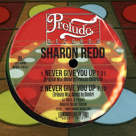 Sharon Redd - Never Give You Up Michael Gray Remix