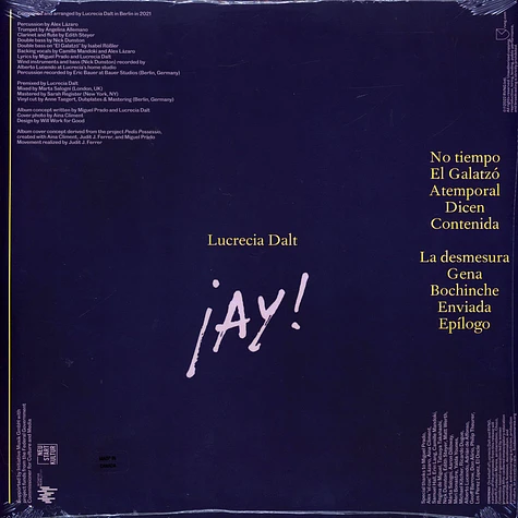 Lucrecia Dalt - Íay! Colored Vinyl Edition