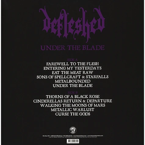 Defleshed - Under The Blade