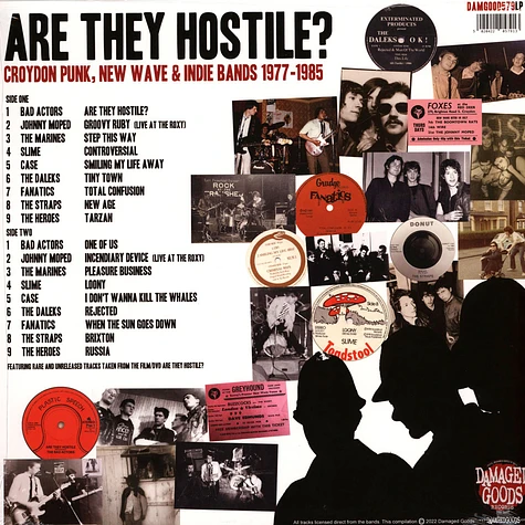 V.A. - Are They Hostile? - Croydon Punk, New Wave & Indie Bands
