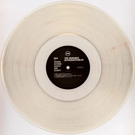 DLR - The Variance In Production EP Clear Vinyl Edition