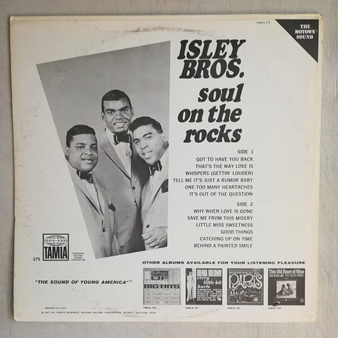 The Isley Brothers - Soul On The Rocks