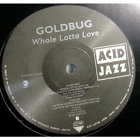 Goldbug - Whole Lotta Love