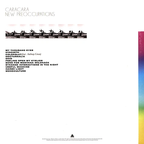 Caracara - New Preoccupations Pink Vinyl Edition
