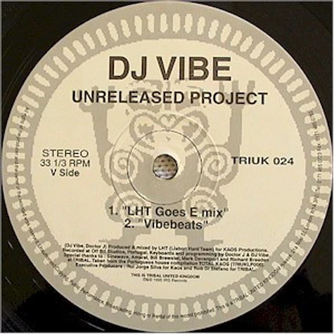 DJ Vibe - Unreleased Project