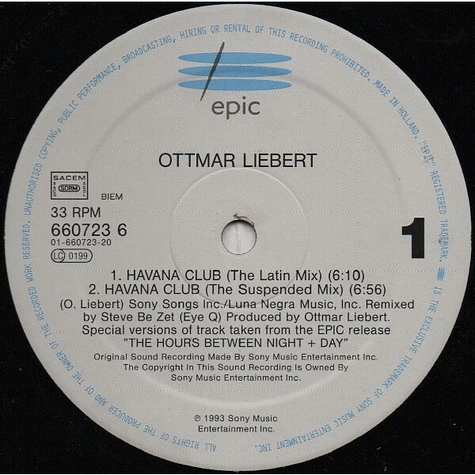 Ottmar Liebert - Havana Club