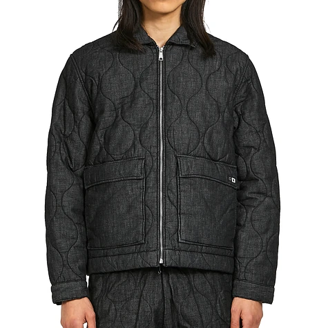 Edwin - Scott Jacket Putnam Black Denim, 6.5oz