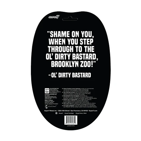 Ol' Dirty Bastard - Brooklyn Zoo - ReAction Figure