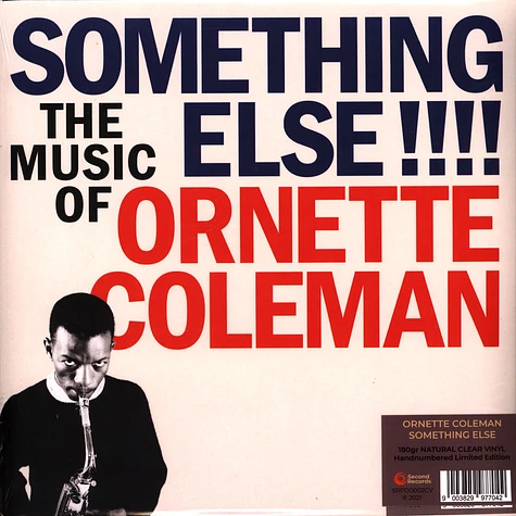 Ornette Coleman - Something Else Clear Vinyl Edition