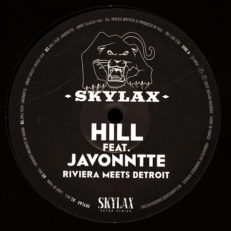 Hill - Riviera Meets Detroit Feat. Javonntte