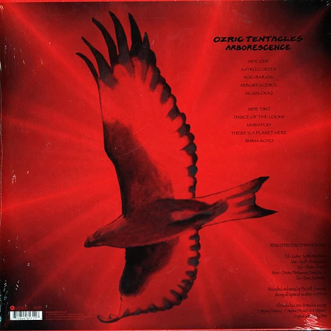Ozric Tentacles - Arborescence 2020 Ed Wynne Remaster Black Vinyl Edition