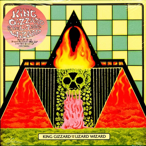 King Gizzard & The Lizard Wizard - Demos Vol. 3 + Vol. 4 Clear Blue /w Stripes Vinyl Edition