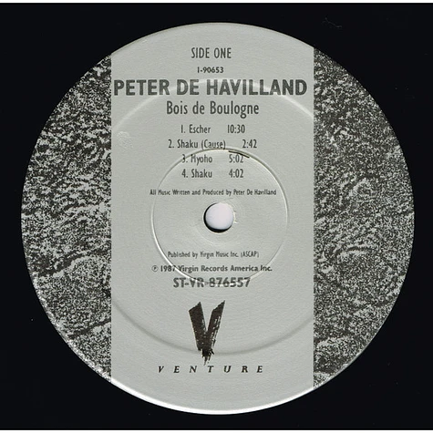 Peter De Havilland - Bois De Boulogne