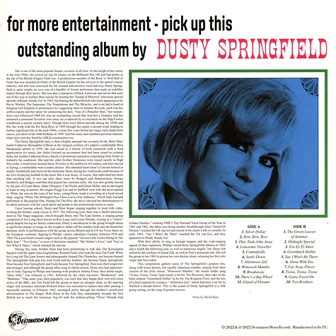 Dusty Springfield - Far Away Places: Her Early Years With The Springfields 1962-1963 White Vinyl Edtion
