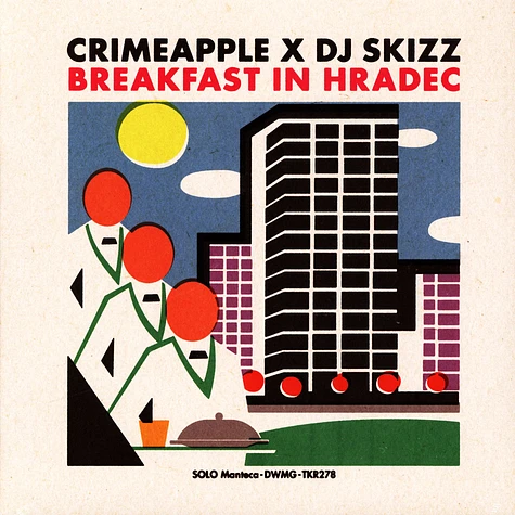 Crimeapple X DJ Skizz - Breakfast In Hradec Black Vinyl Edition