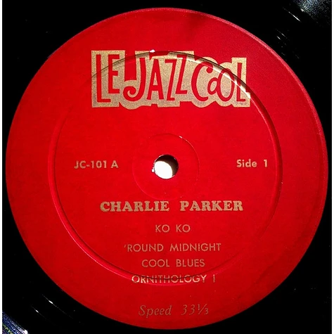 Charlie Parker - Le Jazz Cool, Historical Recordings, Vol. 1