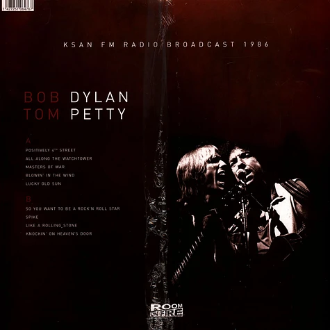 Bob Dylan / Tom Petty - Ksan Fm Radio Broadcast 1986