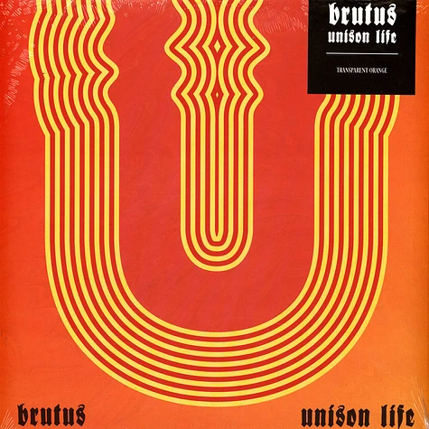 Brutus - Unison Life Transparent Orange Vinyl Edition