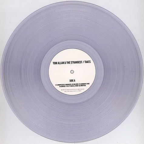 Tom Allan & The Strangest - Taats Colored Vinyl Edition