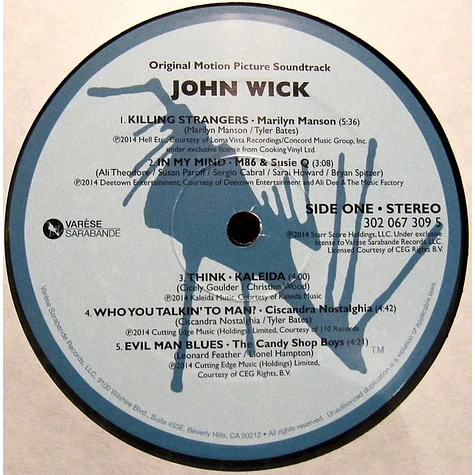 Tyler Bates And Joel Richard - John Wick (Original Motion Picture Soundtrack)