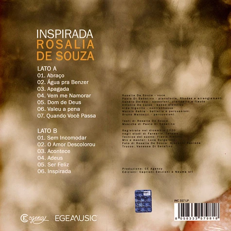 Rosalia De Souza - Inspirada