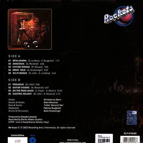 Rockets - Live Colored Vinyl Edition