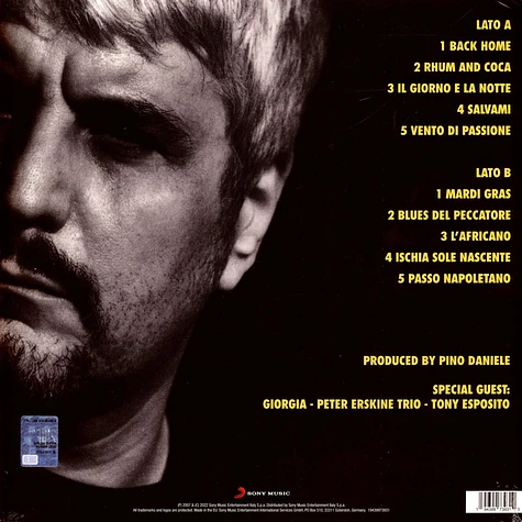 Pino Daniele - Il Mio Nome E' Pino Daniele E Vivo Qui Colored Vinyl Edition