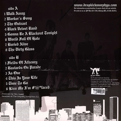 Dropkick Murphys - Blackout White Vinyl Edition