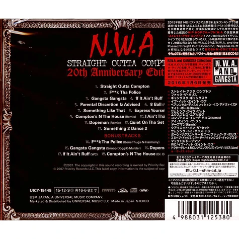 N.W.A. - Straight Outta Compton