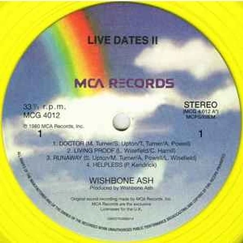 Wishbone Ash - Live Dates Volume Two