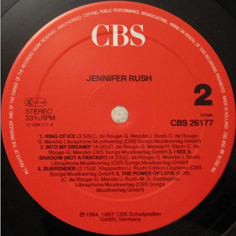 Jennifer Rush - Jennifer Rush