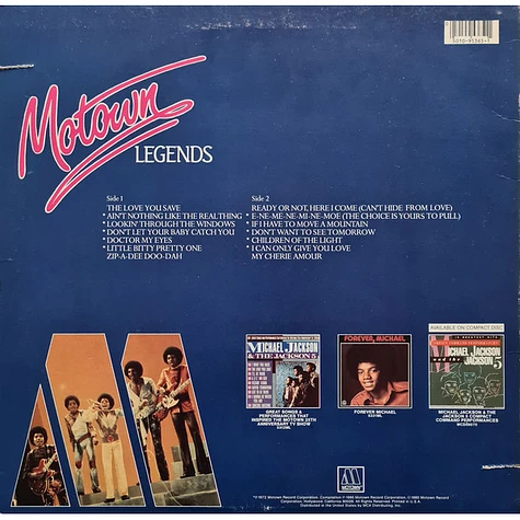 The Jackson 5 Featuring Michael Jackson - Motown Legends
