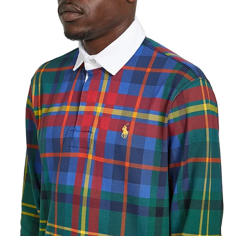 Polo Ralph Lauren - Classic Fit Plaid Jersey Rugby Shirt