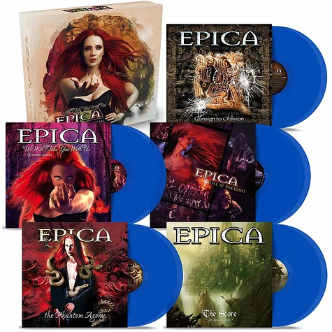 Epica - We Still Take You With Us The Early Years Blue Vinyl Edition