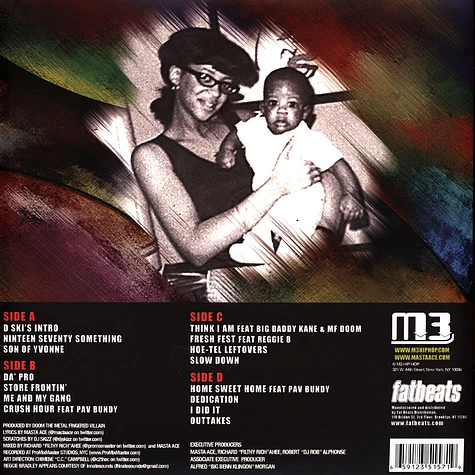 MA DOOM (Masta Ace & MF Doom) - MA_DOOM: Son Of Yvonne HHV Exclusive Orchid & Ruby Color-In-Color Vinyl Edition