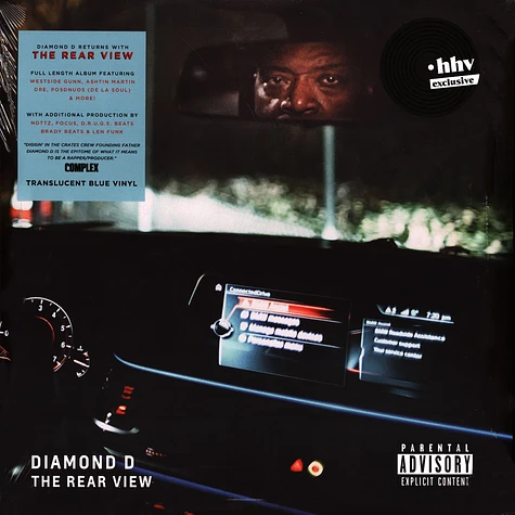 Diamond D - The Rear View HHV Exclusive Translucent Light Blue Vinyl Edition