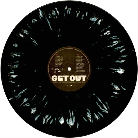Michael Abels - OST Get Out Black w/ White Splatter Vinyl Edition