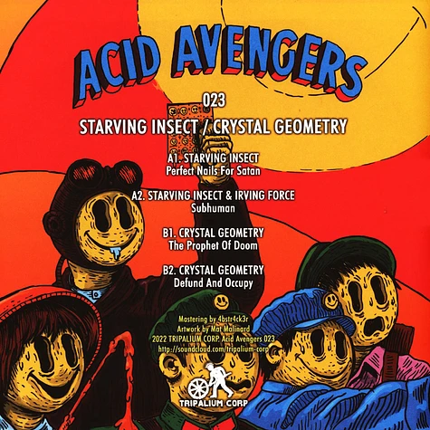 Starving Insect & Crystal Geometry - Acid Avengers 023
