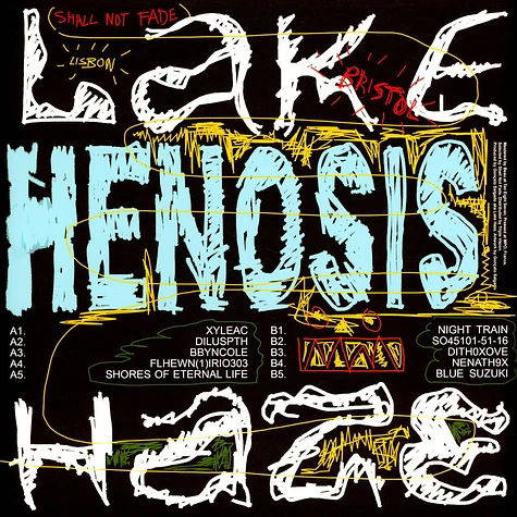Lake Haze - Henosis Blue Marbled Vinyl Edition