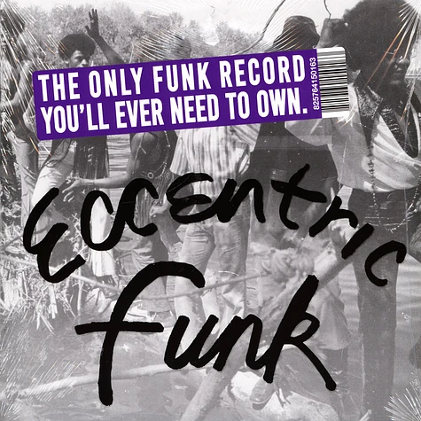V.A. - Eccentric Funk Clear With Yellow & Purple Splatter Vinyl Edition