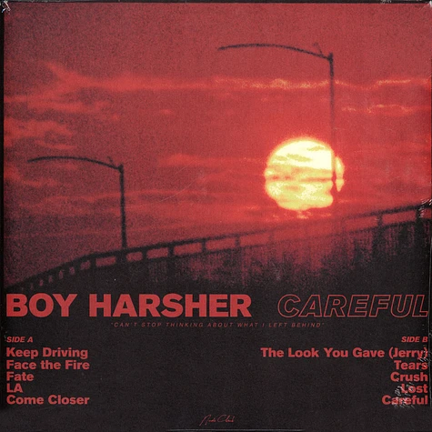 Boy Harsher - Careful Crystal Clear / Black Smoke Vinyl Edition