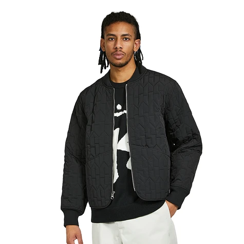 Stüssy - S Quilted Liner Jacket (Black) | HHV