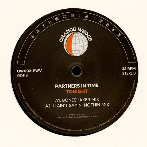 Partners In Time - Tonight
