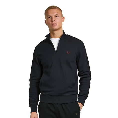 Fred Perry - Knit Taped Half Zip Track Jacket