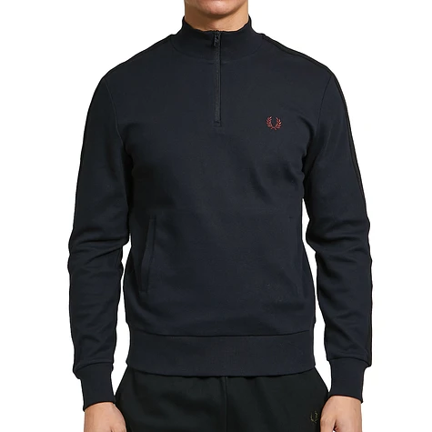 Fred Perry - Knit Taped Half Zip Track Jacket